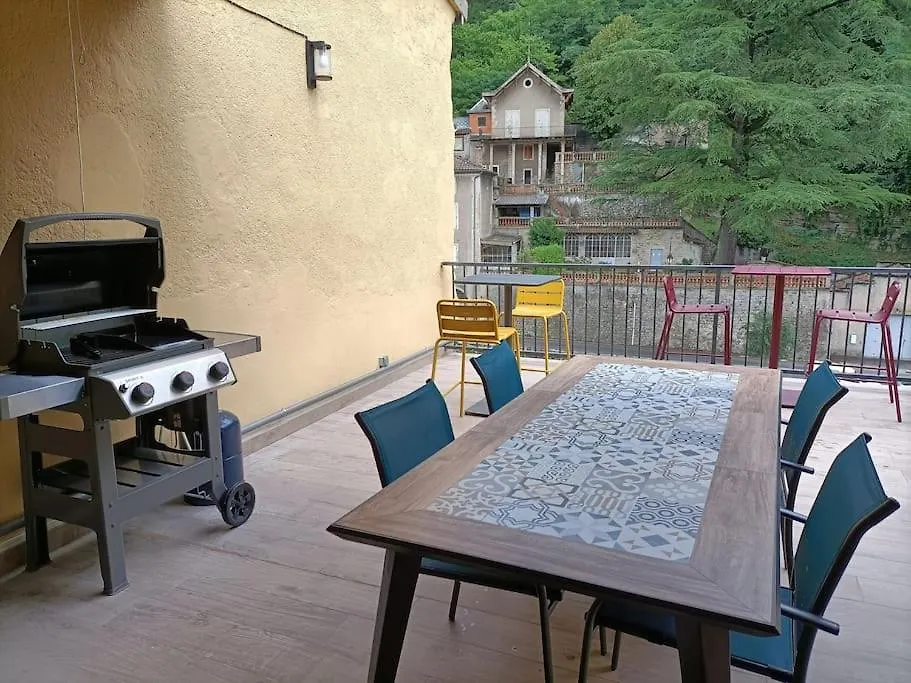 Appartement Grand Gîte terrasses Largentière